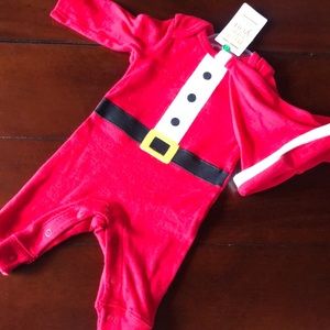 Santa Christmas Pajamas Newborn